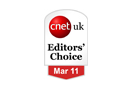 DMC-TZ20, Cnet, Editor's Choice Award, March 2011