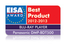 DMP-BDT500, EISA 2012, European Blu-ray Player 2012-2013, August 2012