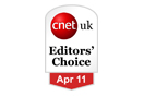 TX-P46GT30B, Cnet, Editor's Choice Award, 5 Stars, April 2011